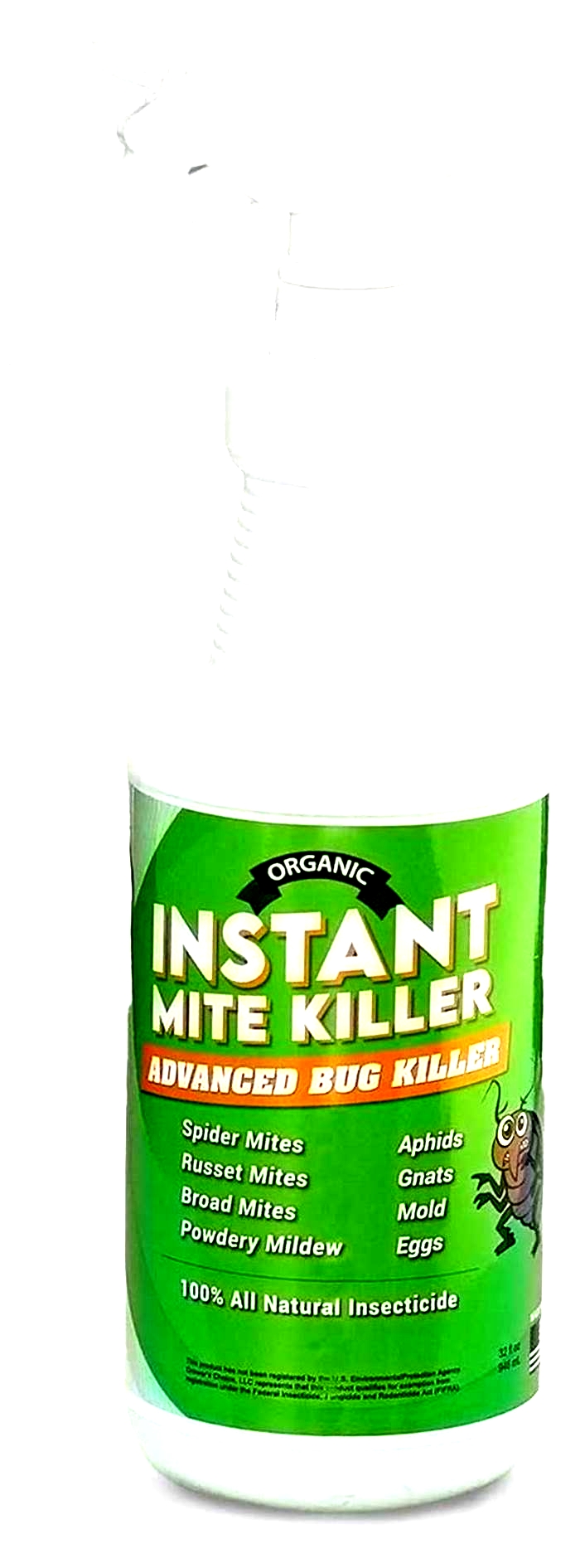 What kills mites instantly?